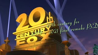 20th century fox 2009 - 2021 final remake prisma 3d