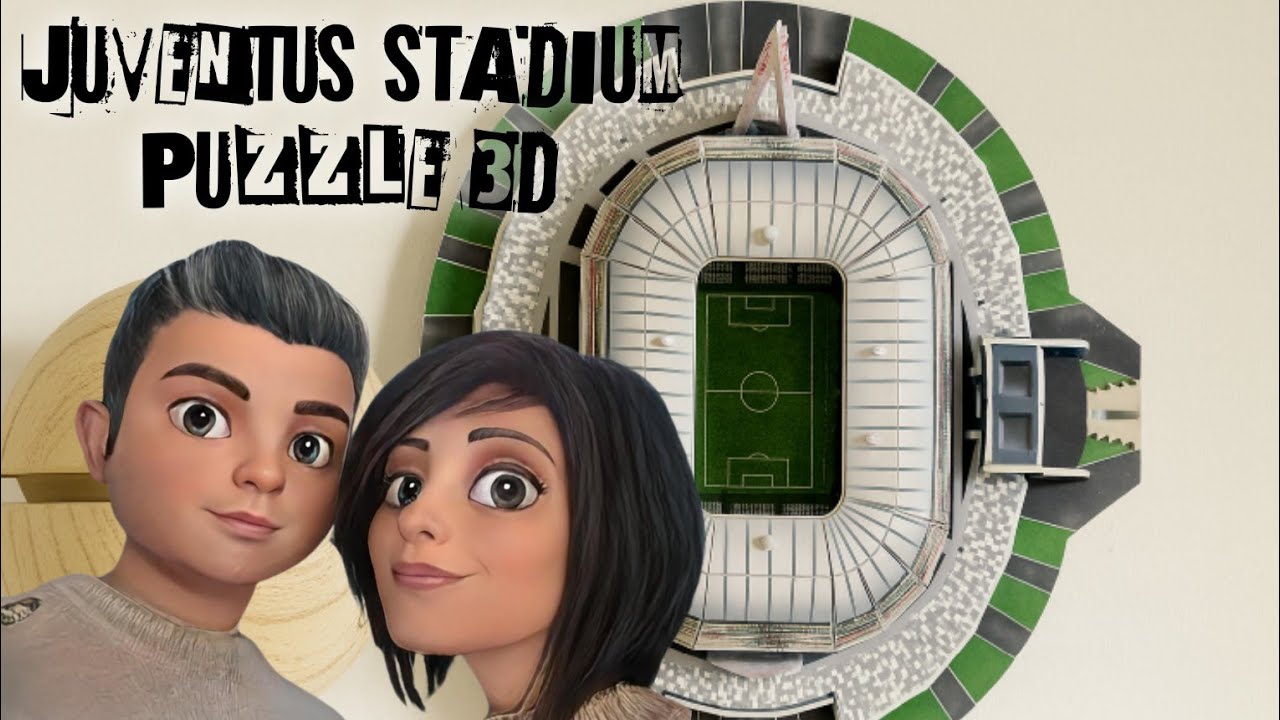 Costruiamo lo Juventus Stadium in Puzzle 3D! | Primo Video del Canale