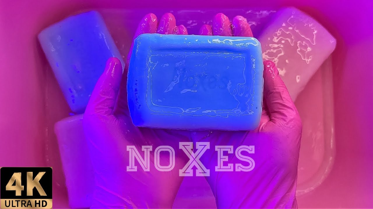 ASMR ❤️ NOXES 💙 Soaked Soap || АСМР Мыление и Размокшее Мыло 