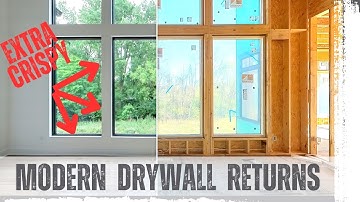 NEW TREND!!! No Window Trim??? How to Tackle Modern Drywall Returns