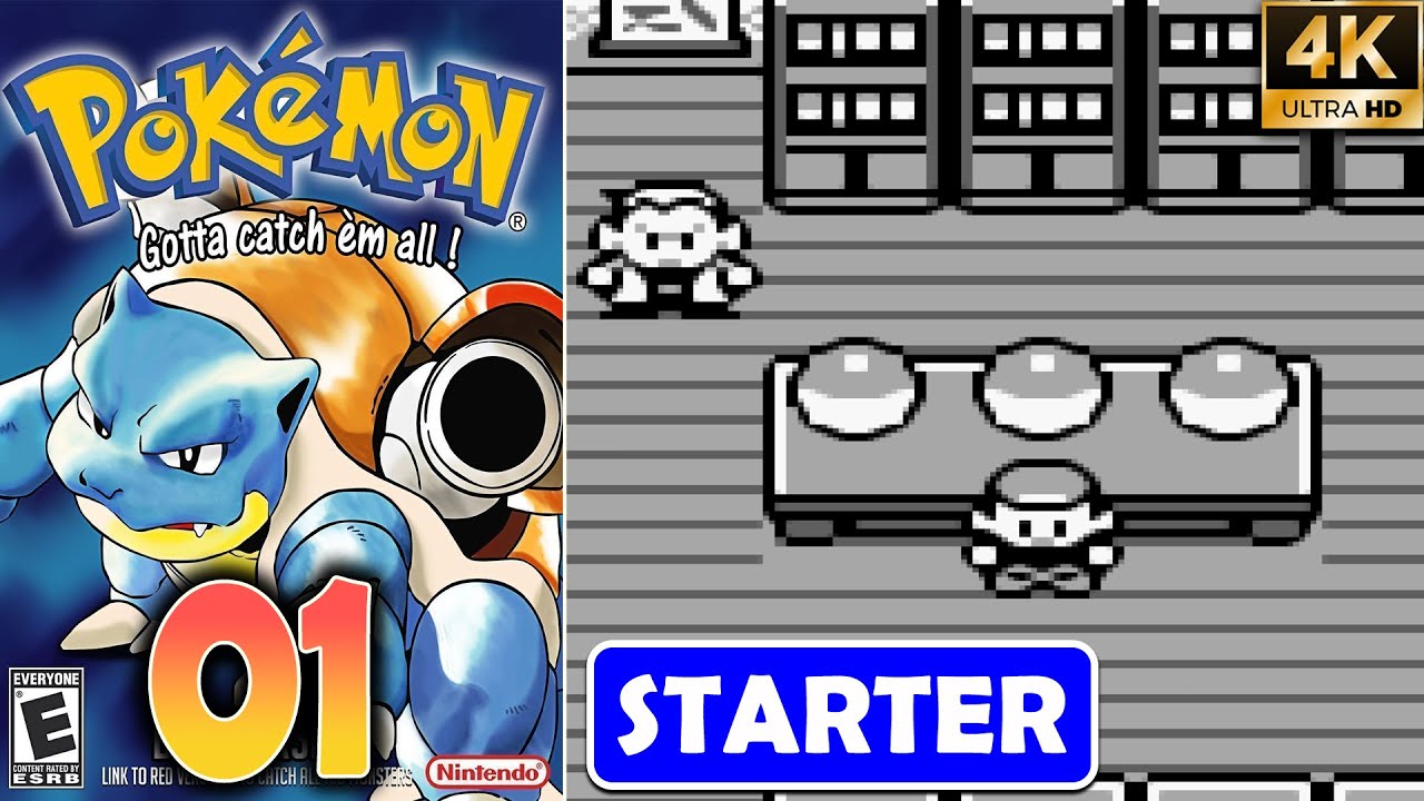 STARTER Pokémon BLU Gameplay Walkthrough ITA Parte 1 YouTube