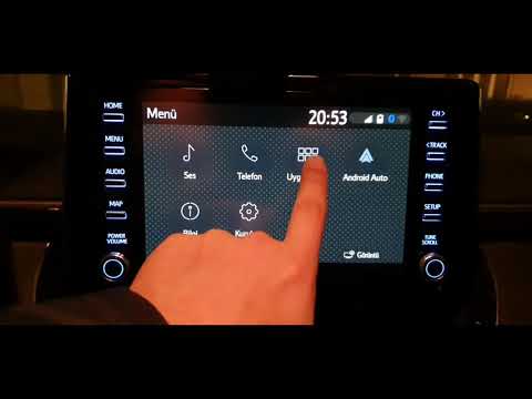 Toyota Corolla Multimedya Kullanımı (2019/2020 modellerde) Android Auto yükleme linki açıklamarda
