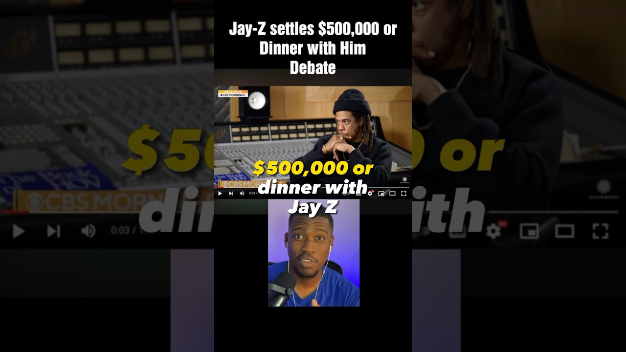Jay-Z settles the $500,000 or dinner with him debate! 