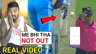 Kl Rahul Angry Reaction After Umpire Richard Cheating Wrongly Give Him Out | IND vs AUS Final