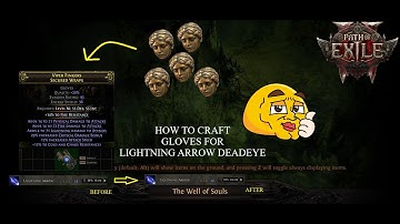 How to craft Gloves for Lightning Arrow Deadeye - Step by step | Path of Exile 2 [PL][ENG Subtitles]