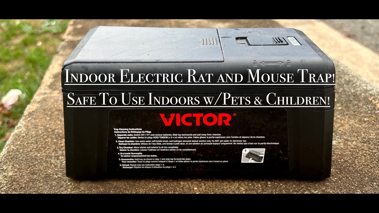 Victor Indoor Electronic Humane Rat and Mouse Trap!