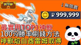 【藍之圓盤DLC】 TOP1最強刷錢神獸焰白酋雷姆如何取得祂？校園學員戰100%勝率速刷999萬 萊姆拉姆取得方法 基因之楔道具取得？【地方熊貓 】【switch遊戲】ポケモンSV 寶可夢 朱／紫