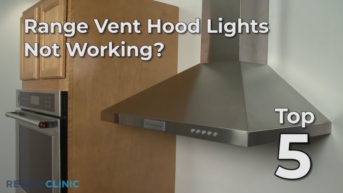 How to replace a cooker hood halogen bulb or lamp 