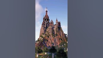 The Monastery - A Minecraft Timelapse #shorts