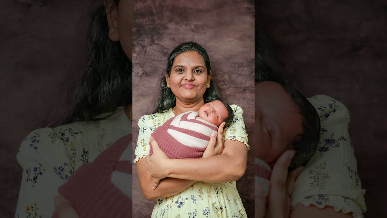 Adorable Newborn Photoshoot with Cute Props | Baby Photography Ideas 2025