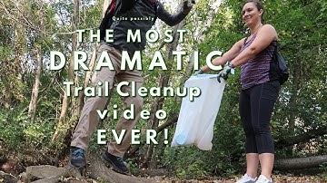 Trail Trash Superheroes - Mountain Bay Trail clean-up