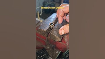 nissan crush washer installation