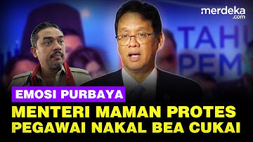 Purbaya Emosi Dengar Menteri Maman Keluhkan Pegawai Nakal di Bea Cukai, Langsung Disikat!