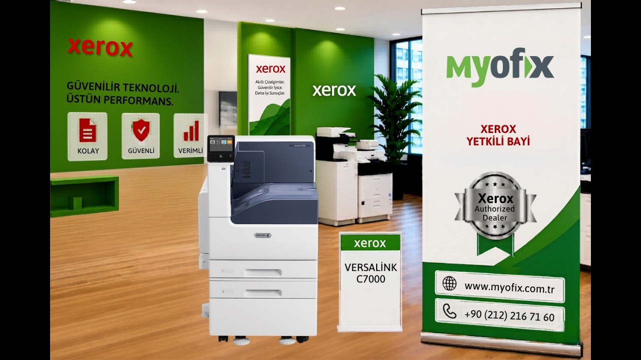Xerox VersaLink C7000 Hızlı A3 Renkli Yazıcı 0212 2167160 #xerox