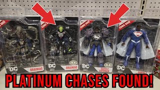 4x DC Platinum Chase Figures Found! | Target and Ollie's Toy Hunt!