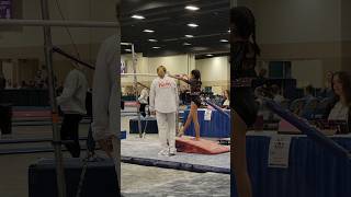 Level 4 bars routine 9.250 . Metroplex Challenge 2025 in Texas. #gymnast #level4 #igm #popular #like