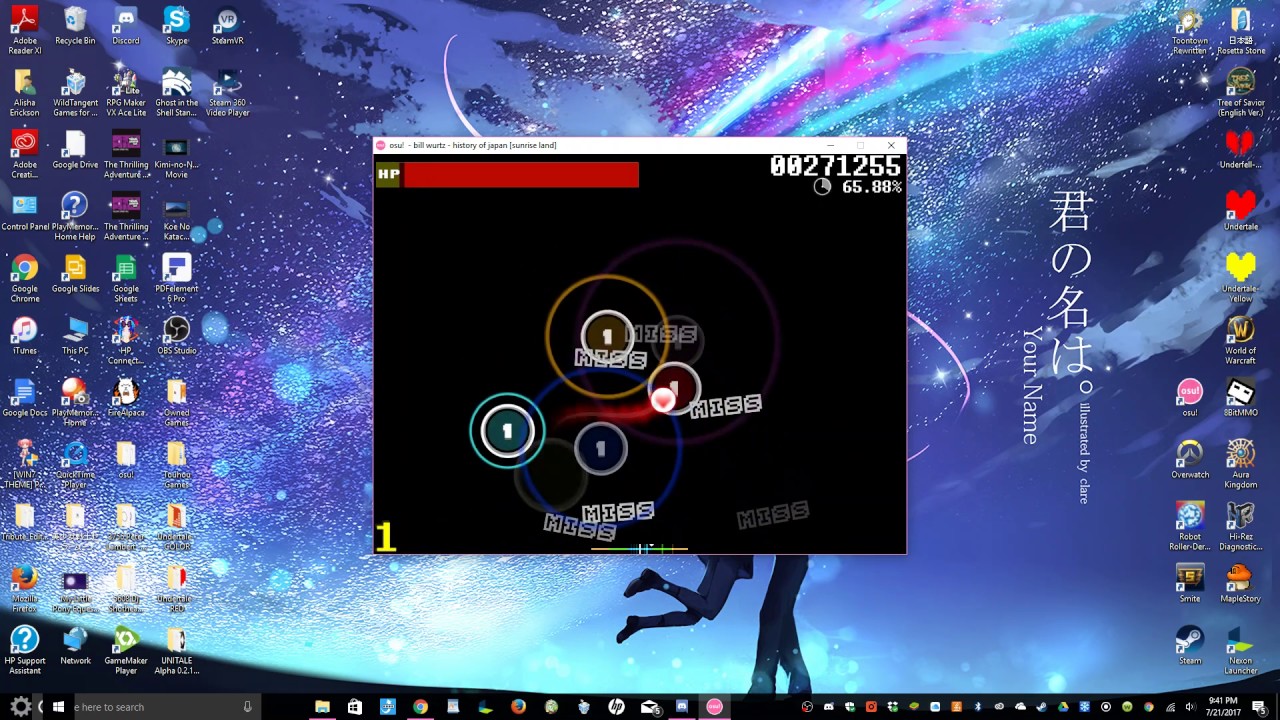 Osu! bill wurtz history of japan [sunrise land] YouTube