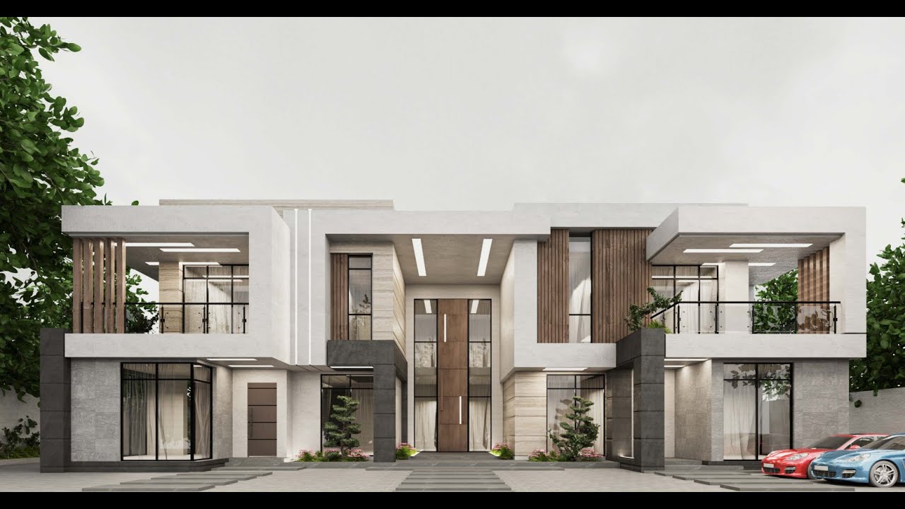 LUMION RENDER :- RENDERED VEDIO FOR VILLA IN UAE - YouTube