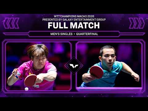【高騰中】デンリュウ PSA連番 ワタル ミカン VS 希少 AMPHAROS FULL MATCH | Sora Matsushima vs Hugo Calderano | MS QF | #WTTMacao