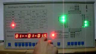 LED traffic light controller