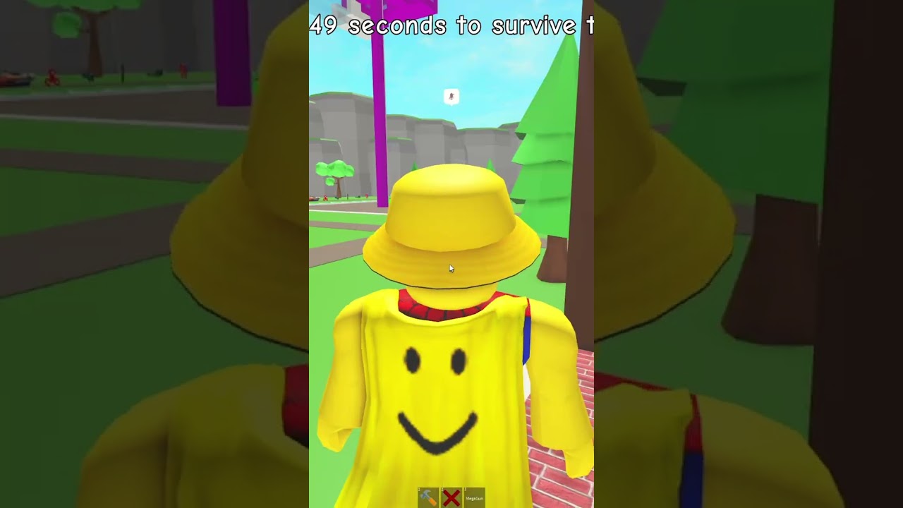 Roblox Build To Survive Challenge #shorts #roblox #challenge #survival #build