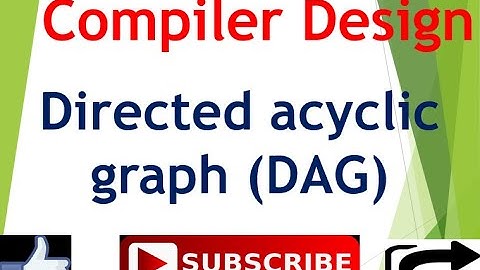 Directed acyclic graph #DAG