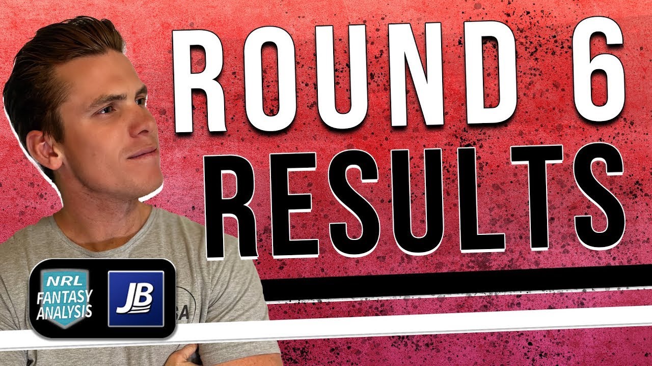 NRL Fantasy R6 Results Analysis! Making Ranks! My Next Moves - YouTube