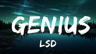 1 Hour |  LSD - Genius (Lyrics) ft. Labrinth, Sia, Diplo  - Lyrics Zone