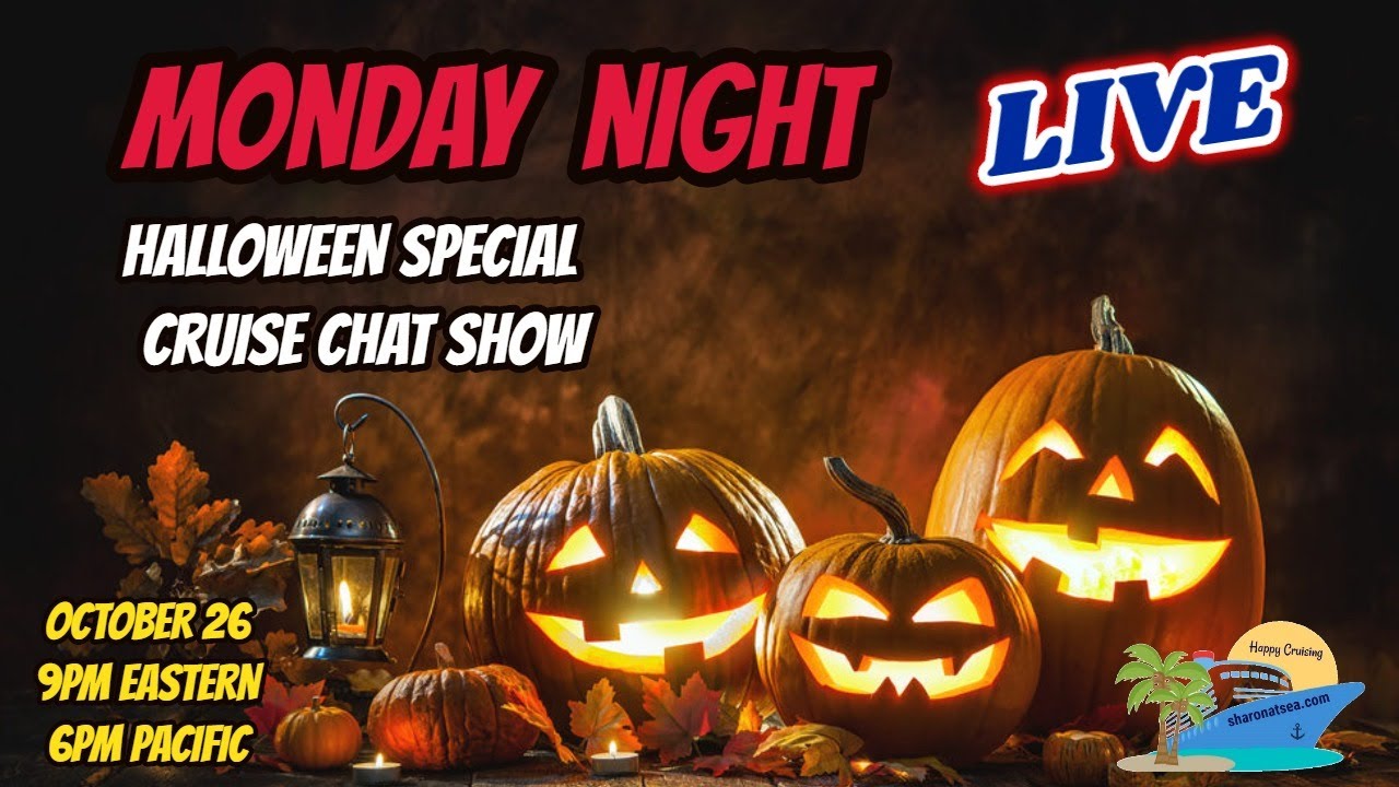 MONDAY NIGHT LIVE WITH SHARON AT SEA TRAVEL