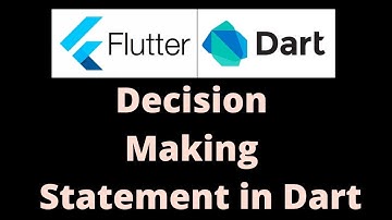 Decision Making Statements in Dart | Flutter | Dart malayalam Tutorial