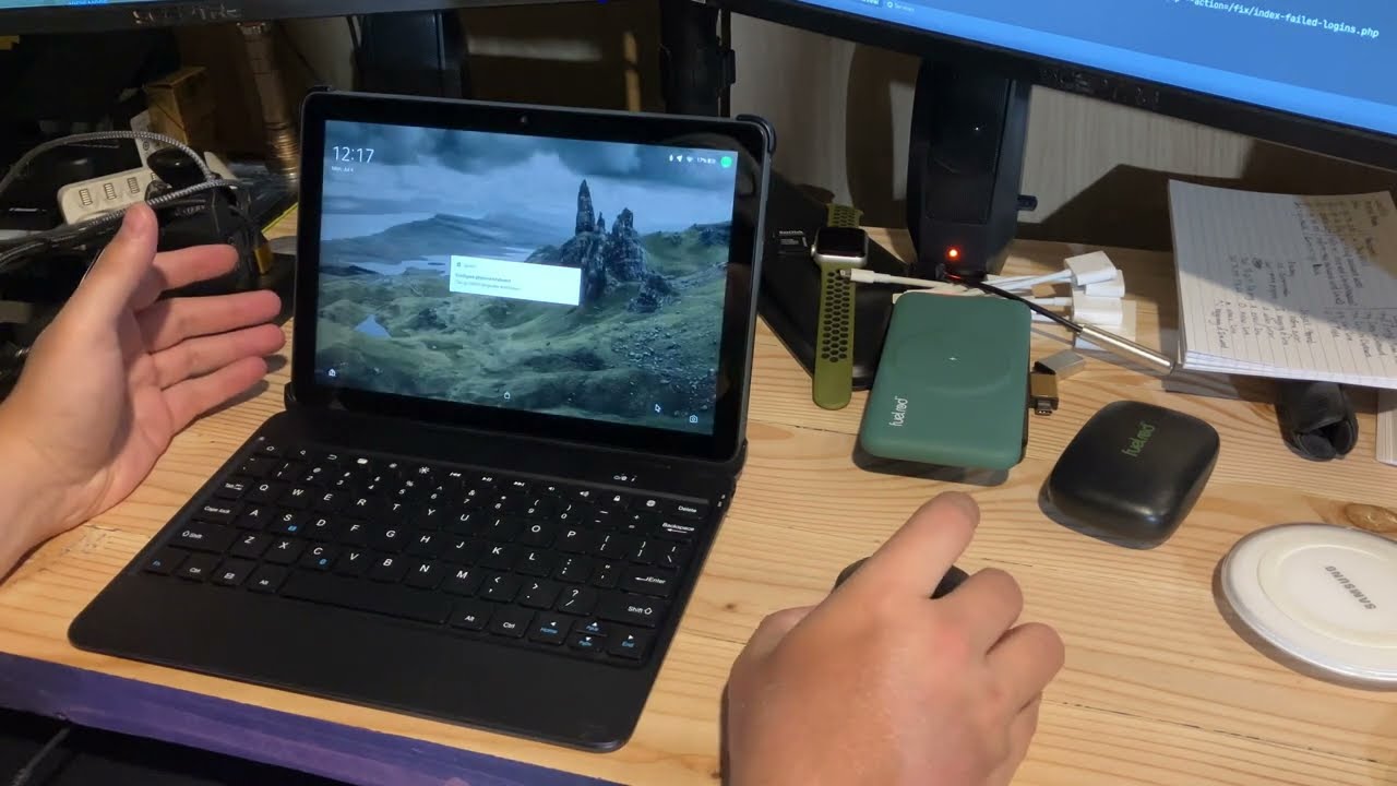 Fintie Detachable Keyboard Case for Kindle Fire HD 10 / 10 Plus YouTube