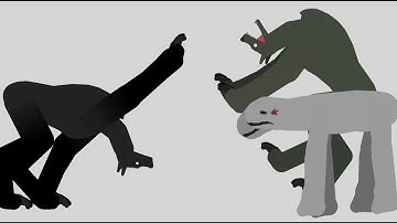 Unknown wolf vs unknown howl and axolotl
