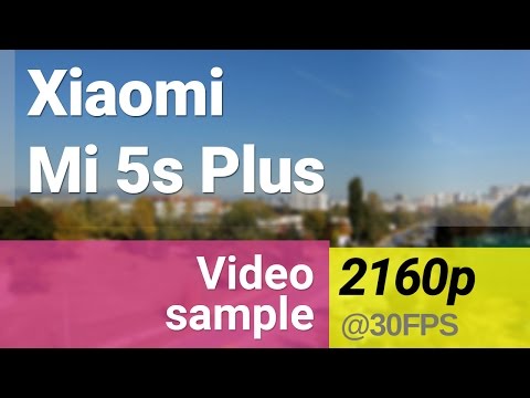 Xiaomi Mi 5s Plus 2160p video sample
