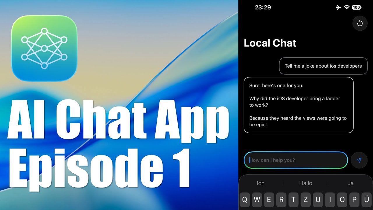 Build an AI Chat App using FoundationModels