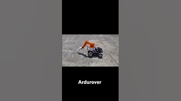 Ardurover with Robotic Arm #rover #ugvrobot #pixhawk #robotics #ardurover  #ardupilot