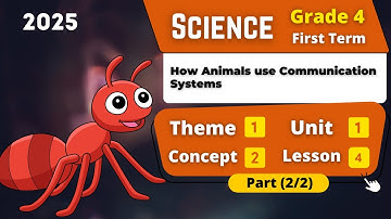 How Animals use Communication Systems | G4 | Unit 1 - Concept 2 - Lesson 4 - Part (2/2) | Science