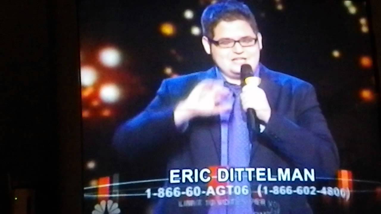 Eric Dittleman America's Got Talent 8/28/2012 Crazy Magic Trick!! YouTube