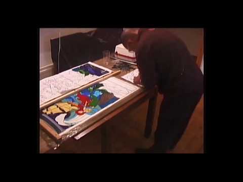 Making of Dark Waters  - Stained glass Mermaid