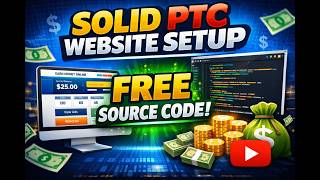 SOLID PTC WEBSITE SETUP/ ADS EARNING|| FREE SOURCE CODE|| MR DEVELOPER TEAM screenshot 1