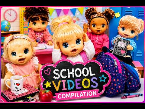 BABY ALIVE Goes School Shopping! |Baby Alive School Compilation