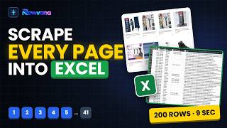 200 Rows in 9 Seconds: Scrape All Pages with Rowvana (Pagination Tutorial) News