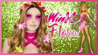 FLORA 🌿: LOOK & MAKEUP | WINX CLUB #WinxWeek