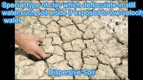 Dispersive Clays