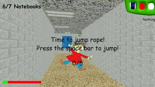 Baldi's Basics!!! new character and 2 out of 4 exits!!!!