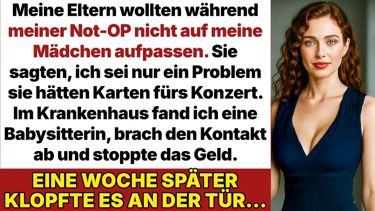 „Papa, ich brauche wirklich deine Hilfe“, sagte ich ins Telefon, während ich auf dem Sofa lag und die Schmerzen kaum noch aushielt. Es war ein ganz normaler Mittwochabend, die Mädchen schliefen,...