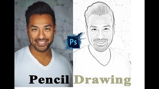 how to draw pencil sketching Photoshop screenshot 5