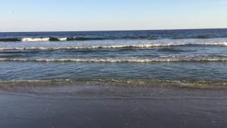 Tide Coming in at Myrtle Beach, SC, 8 October 2015