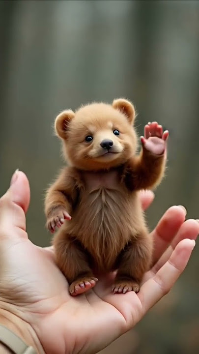 #cute small Beautiful bear # Short # aib #funny