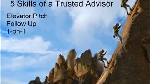 5 Skills of the Trusted Advisor
