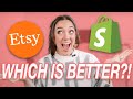 Etsy Vs Shopify: Which Should You Choose?